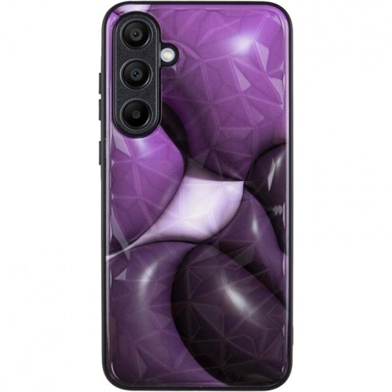 TPU+PC чохол Prisma BubbleGum для Samsung Galaxy S24 FE 3D Purple