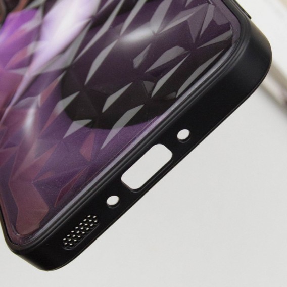 TPU+PC чохол Prisma BubbleGum для Samsung Galaxy S24 FE 3D Purple