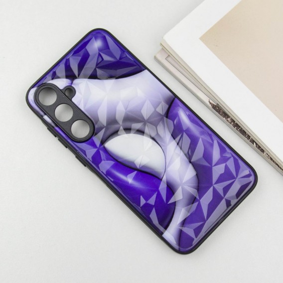 TPU+PC чохол Prisma BubbleGum для Samsung Galaxy S24 FE 3D Blue