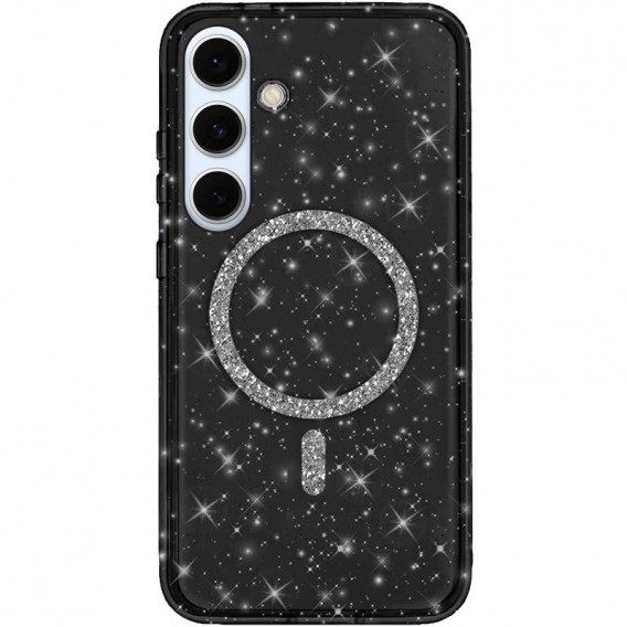 Чохол TPU Eclipse Sparkle (MagFit) для Samsung Galaxy S25+ / S24+ Black