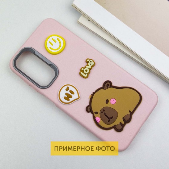 Чохол TPU Leather Toys для Xiaomi Poco X6 / Note 13 Pro 5G Capybara / Pink