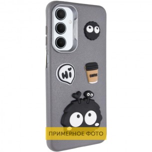Чехол TPU Leather Toys для Xiaomi Poco X6 / Note 13 Pro 5G Monster / Grey Чехол TPU Leather Toys для Xiaomi Poco X6 / Note 13 Pro 5G Monster / Grey