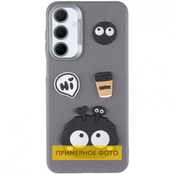Чохол TPU Leather Toys для Xiaomi Poco X6 / Note 13 Pro 5G Monster / Grey