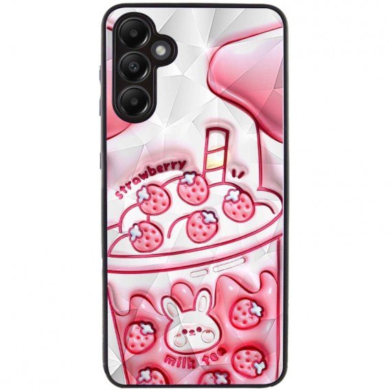 TPU+PC чохол Prisma Fluffie для Samsung Galaxy A56 5G Strawberry
