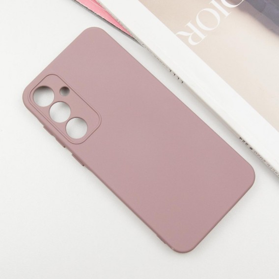 Чехол Silicone Cover Lakshmi Full Camera (AA) для Samsung Galaxy S24+ Розовый / Pink Sand