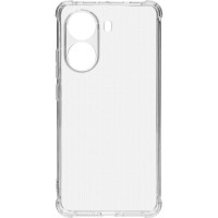 TPU чохол GETMAN Ease logo посилені кути Full Camera для Xiaomi Poco X7 Pro Безбарвний (прозорий)