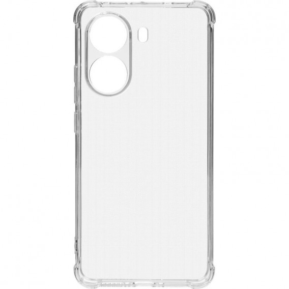 TPU чехол GETMAN Ease logo усиленные углы Full Camera для Xiaomi Poco X7 Pro Бесцветный (прозрачный)