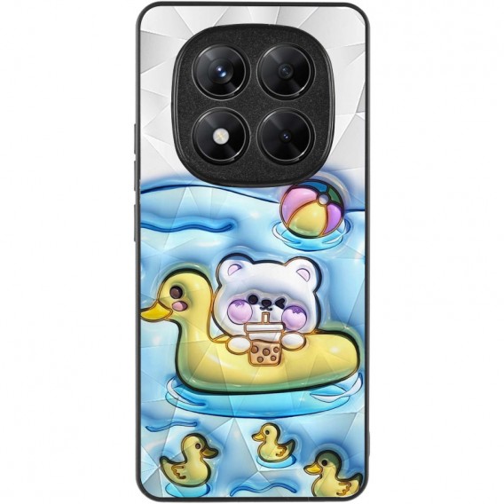 TPU+PC чохол Prisma Fluffie для Xiaomi Redmi Note 14 Pro 4G Ducklings