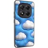 TPU+PC чехол Prisma Fluffie для Xiaomi Redmi Note 14 Pro 4G Clouds