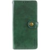 Кожаный чехол-книжка GETMAN Gallant (PU) для Xiaomi Redmi Note 14 Pro 5G / 14 Pro+ Зеленый