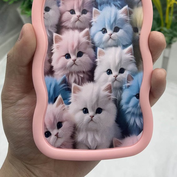 Чохол TPU Cloudy Pictures для Xiaomi Poco X6 / Note 13 Pro 5G Kittens