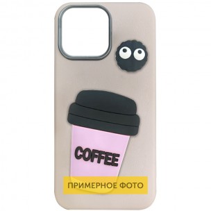 Чехол TPU Leather Toys для Xiaomi Redmi Note 14 Pro 5G Coffee / Pink Чехол TPU Leather Toys для Xiaomi Redmi Note 14 Pro 5G Coffee / Pink