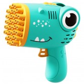 Пистолет для мыльных пузырей Dinosaur Bubble Gun с насадкой на 40 отверстий 50ml Green Пистолет для мыльных пузырей Dinosaur Bubble Gun с насадкой на 40 отверстий 50ml Green