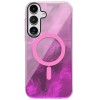 Чохол TPU Shiny Mountain (MagFit) для Samsung Galaxy S24+ Pink