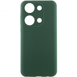 Чехол Silicone Cover Lakshmi Full Camera (AAA) для Xiaomi Redmi Note 14S Зеленый / Cyprus Green