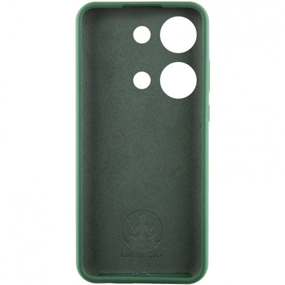 Чохол Silicone Cover Lakshmi Full Camera (AAA) для Xiaomi Redmi Note 14S Зелений / Cyprus Green