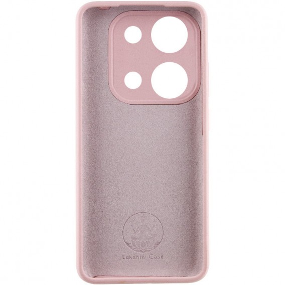 Чохол Silicone Cover Lakshmi Full Camera (AAA) для Xiaomi Redmi Note 14S Рожевий / Pink Sand