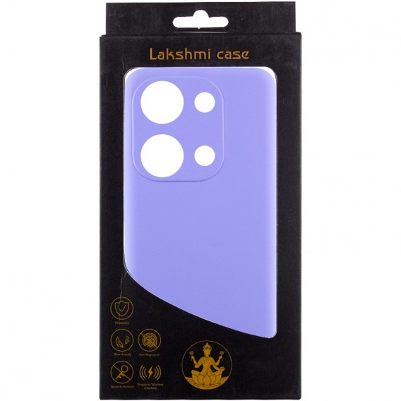 Чохол Silicone Cover Lakshmi Full Camera (AAA) для Xiaomi Redmi Note 14S Бузковий / Dasheen