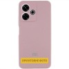 Чехол Silicone Cover Lakshmi Full Camera (AA) with logo для Xiaomi Redmi A5 / Poco C71 Розовый / Pink Sand