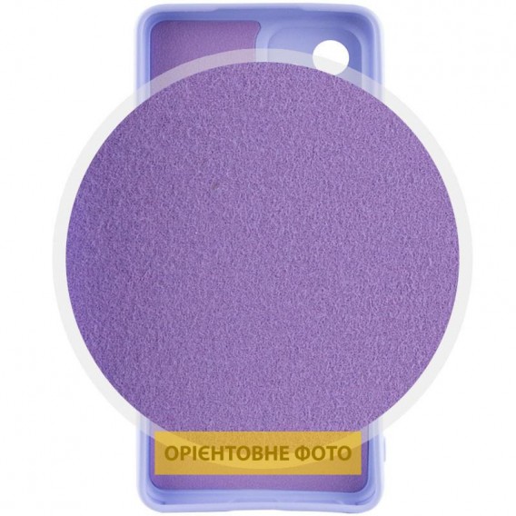 Чохол Silicone Cover Lakshmi Full Camera (AA) with logo для Xiaomi Redmi A5 / Poco C71 Бузковий / Dasheen