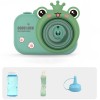 Фотокамера-генератор мильних бульбашок 9996 Children's camera Frog / Green