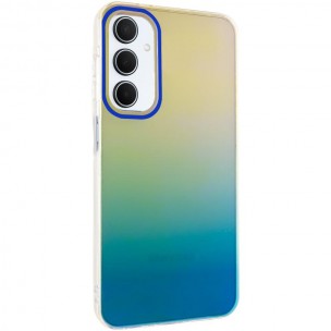Чехол TPU+PC Glassbend для Samsung Galaxy A25 5G Blue