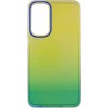 Чехол TPU+PC Glassbend для Samsung Galaxy A25 5G Blue