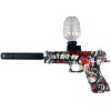 Пистолет на гидрогелевых шариках (орбизах) Glokk Black / Red