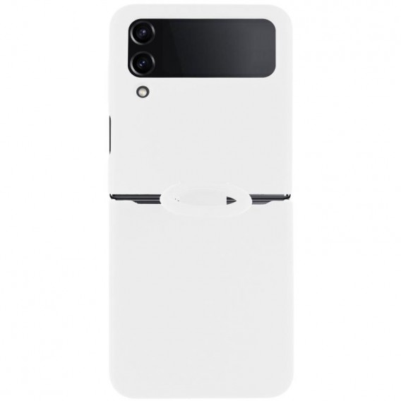 Чохол Foldables Silicone Cover Lakshmi (AAA) для Samsung Galaxy Z Flip4 Білий / White