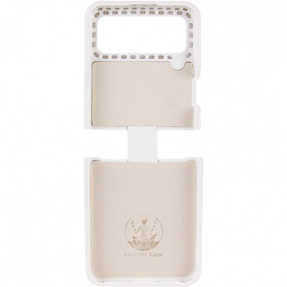 Чохол Foldables Silicone Cover Lakshmi (AAA) для Samsung Galaxy Z Flip4 Білий / White