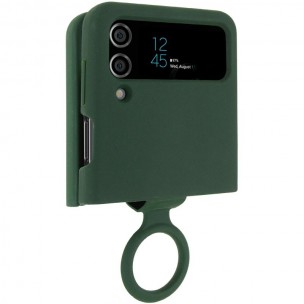 Чохол Foldables Silicone Cover Lakshmi (AAA) для Samsung Galaxy Z Flip4 Зелений / Cyprus Green