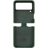 Чохол Foldables Silicone Cover Lakshmi (AAA) для Samsung Galaxy Z Flip4 Зелений / Cyprus Green