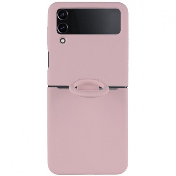 Чохол Foldables Silicone Cover Lakshmi (AAA) для Samsung Galaxy Z Flip4 Рожевий / Pink Sand