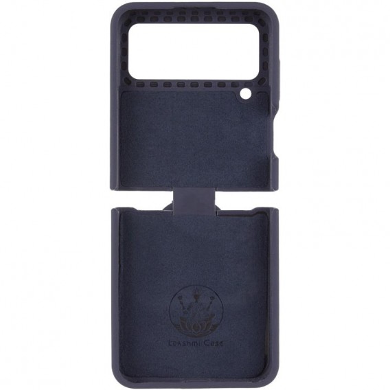 Чохол Foldables Silicone Cover Lakshmi (AAA) для Samsung Galaxy Z Flip4 Темно-синій / Midnight blue