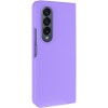 Чохол Foldables Silicone Cover Lakshmi (AAA) для Samsung Galaxy Z Fold4 Бузковий / Dasheen
