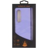 Чохол Foldables Silicone Cover Lakshmi (AAA) для Samsung Galaxy Z Fold4 Бузковий / Dasheen