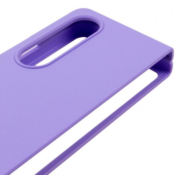 Чохол Foldables Silicone Cover Lakshmi (AAA) для Samsung Galaxy Z Fold4 Бузковий / Dasheen