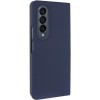 Чехол Foldables Silicone Cover Lakshmi (AAA) для Samsung Galaxy Z Fold4 Темно-синий / Midnight blue