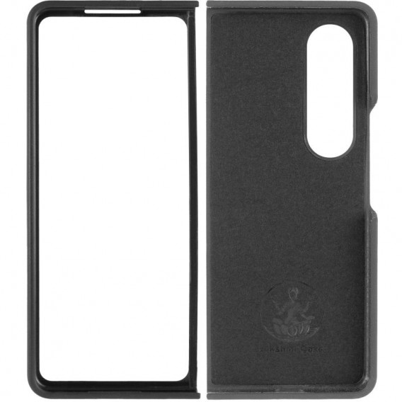 Чехол Foldables Silicone Cover Lakshmi (AAA) для Samsung Galaxy Z Fold4 Черный / Black