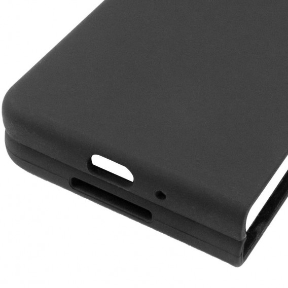 Чехол Foldables Silicone Cover Lakshmi (AAA) для Samsung Galaxy Z Fold4 Черный / Black