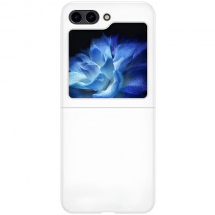 Чехол Foldables Silicone Cover Lakshmi (AAA) для Samsung Galaxy Z Flip5 Белый / White