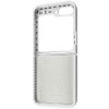 Чохол Foldables Silicone Cover Lakshmi (AAA) для Samsung Galaxy Z Flip5 Білий / White