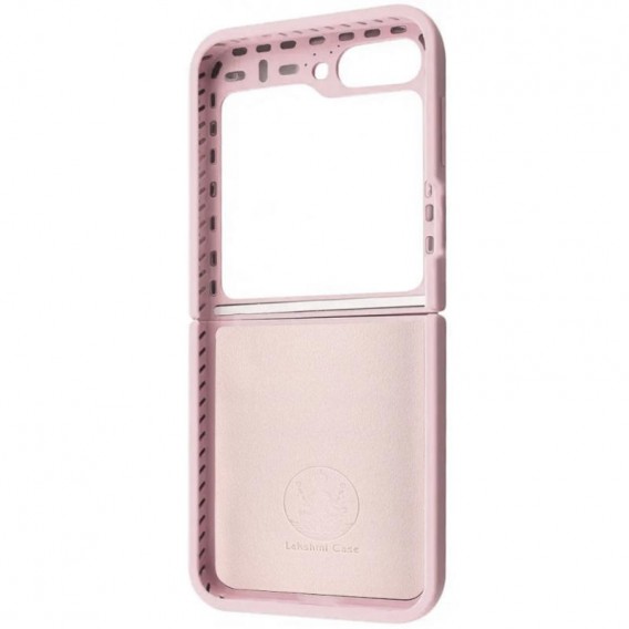 Чехол Foldables Silicone Cover Lakshmi (AAA) для Samsung Galaxy Z Flip5 Розовый / Pink Sand
