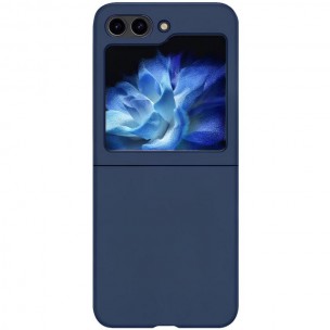 Чохол Foldables Silicone Cover Lakshmi (AAA) для Samsung Galaxy Z Flip5 Темно-синій / Midnight blue