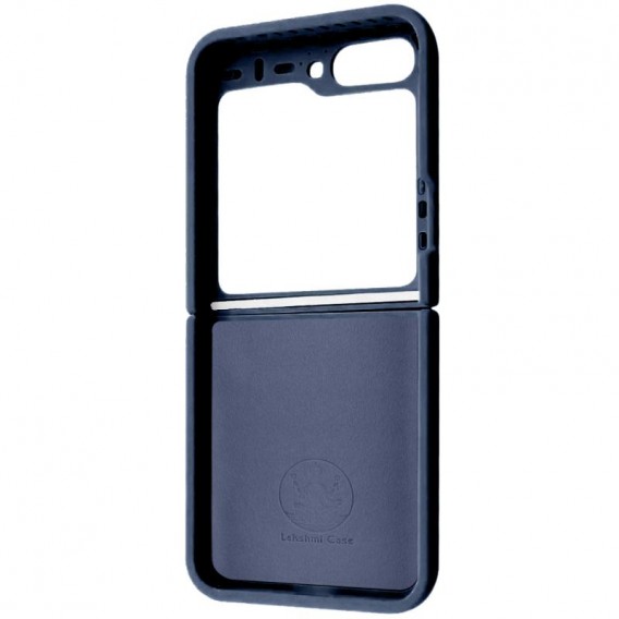 Чохол Foldables Silicone Cover Lakshmi (AAA) для Samsung Galaxy Z Flip5 Темно-синій / Midnight blue