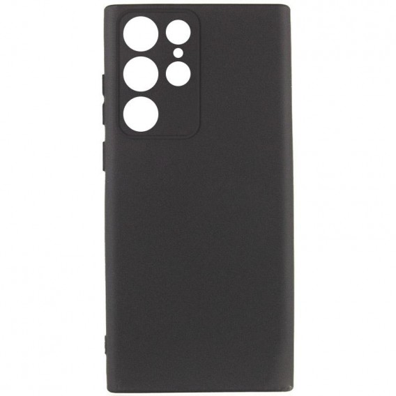 Чехол Silicone Cover Ummi Lakshmi Full Camera (AA) для Samsung Galaxy S24 Ultra Черный / Black