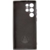 Чехол Silicone Cover Ummi Lakshmi Full Camera (AA) для Samsung Galaxy S24 Ultra Черный / Black