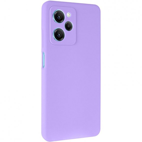 Чохол Silicone Cover Ummi Lakshmi Full Camera (AA) для Xiaomi Poco X5 Pro 5G Бузковий / Dasheen