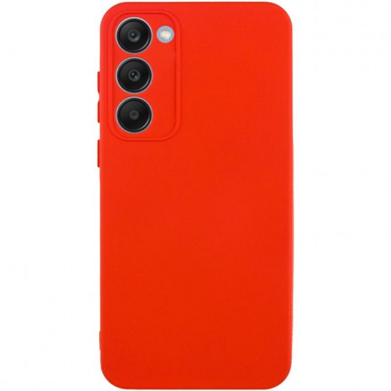 Чохол TPU GETMAN Liquid Silk Full Camera для Samsung Galaxy S23+ Червоний / Red
