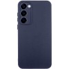 Чехол TPU GETMAN Liquid Silk Full Camera для Samsung Galaxy S23+ Синий / Midnight Blue